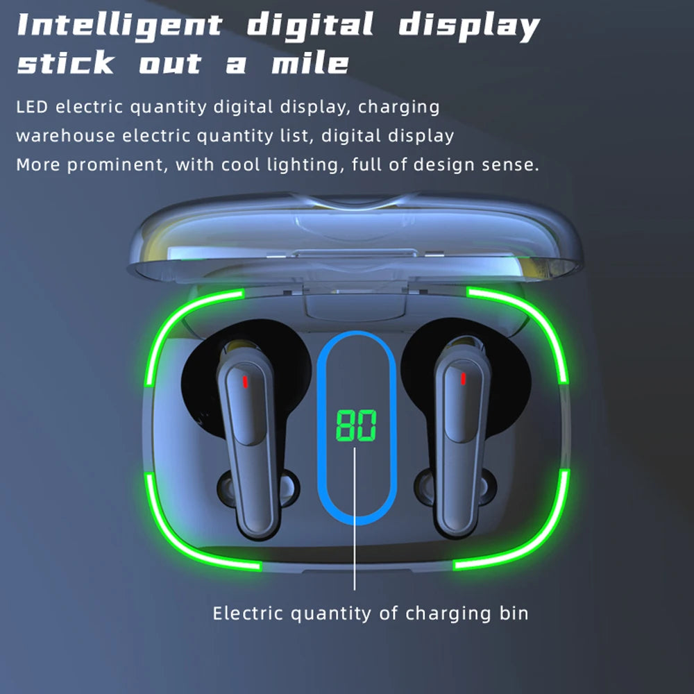 Wireless TWS Earphone Smart Digital Display