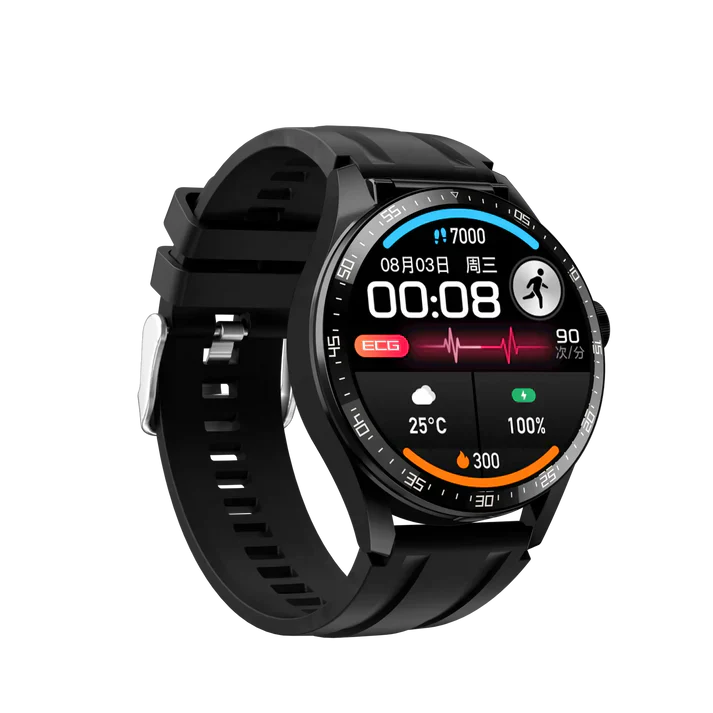 PowerBand GT5 - 2 in 1 Smartwatch + Earbuds
